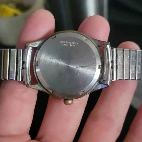 Helbros Invincible Men's Silver Made in France Watch